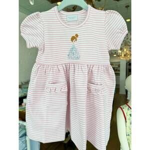 NEW SQUIGGLES girls stitched princess dress in pink